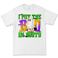 White I Put The Boo Premium Tee - texasbilliewilder