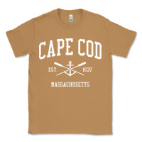 Toasted Coconut Cape Cod MA Vintage Crossed Oars & Boat Anchor Sports Sweat Classic Tee - longCreatives