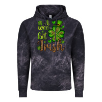 Cloud Black St. Patrick's A wee bit irish Vintage Hoodie - OliviaCreatesArt