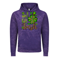 Cloud Purple St. Patrick's A wee bit irish Vintage Hoodie - OliviaCreatesArt