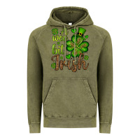 Vintage Olive St. Patrick's A wee bit irish Vintage Hoodie - OliviaCreatesArt