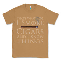 Toasted Coconut That's What I Do I Smoke Cigars And I Know Things Classic Tee - longCreatives