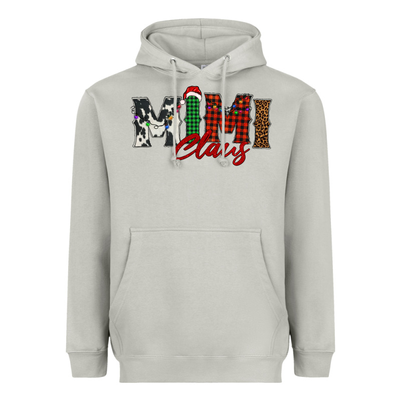 Mimi Claus Heavyweight Hoodie by BarkalooDesign | Teevron