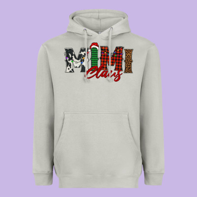 Mimi Claus Heavyweight Hoodie Designed By Barkaloodesign