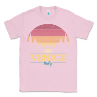 Bubblegum Pink venice italy   vintage retro italian travel souvenir gift pullover hoo Classic Tee - longCreatives