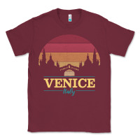 Burgundy venice italy   vintage retro italian travel souvenir gift pullover hoo Classic Tee - longCreatives