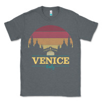 Charcoal Heather venice italy   vintage retro italian travel souvenir gift pullover hoo Classic Tee - longCreatives