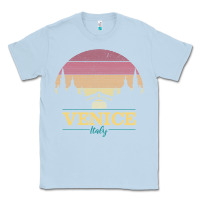 Dusty Blue venice italy   vintage retro italian travel souvenir gift pullover hoo Classic Tee - longCreatives