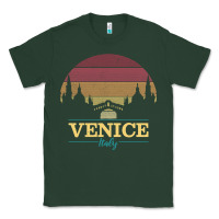 Venice Italy   Vintage Retro Italian Travel Souvenir Gift Pullover Hoo Classic Tee | Teevron