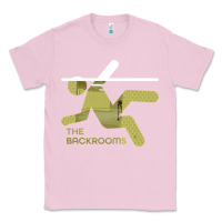 Bubblegum Pink The Backrooms graphic Classic Tee - longCreatives