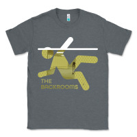 Charcoal Heather The Backrooms graphic Classic Tee - longCreatives