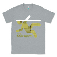 Heather Grey The Backrooms graphic Classic Tee - longCreatives