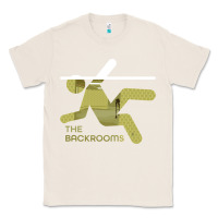 Natural The Backrooms graphic Classic Tee - longCreatives