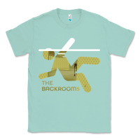 Seafoam The Backrooms graphic Classic Tee - longCreatives
