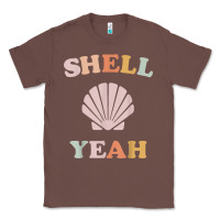 Chestnut vintage retro shell yeah beach tropical vacation gifts t shirt Classic Tee - longCreatives