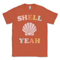 Copper vintage retro shell yeah beach tropical vacation gifts t shirt Classic Tee - longCreatives
