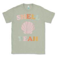 Matcha vintage retro shell yeah beach tropical vacation gifts t shirt Classic Tee - longCreatives