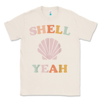 Natural vintage retro shell yeah beach tropical vacation gifts t shirt Classic Tee - longCreatives