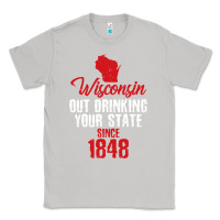 Moon Dust Wisconsin Out Drinking Your State Since 1848 Classic Tee - longCreatives