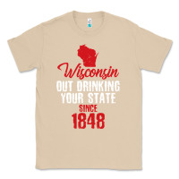 Mushroom Wisconsin Out Drinking Your State Since 1848 Classic Tee - longCreatives