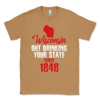 Toasted Coconut Wisconsin Out Drinking Your State Since 1848 Classic Tee - longCreatives