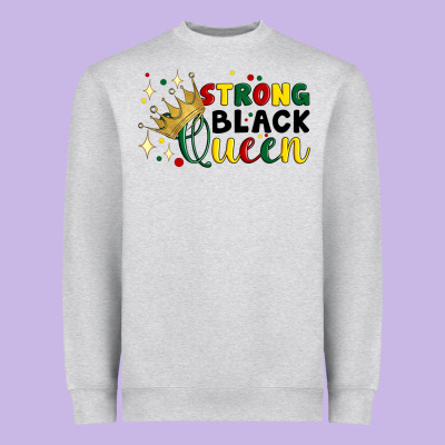 Strong Black Queen Heavyweight Sweatshirt Designed By Artiststas