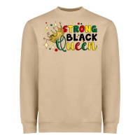 Mushroom strong black queen Heavyweight Sweatshirt - Artiststas