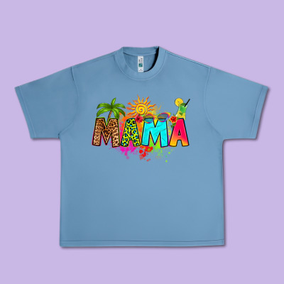 Summer Mama Urban Heavy Tee Designed By Ranaportraitstore