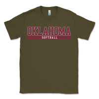 Army Green Oklahoma Softball Classic Tee - longCreatives