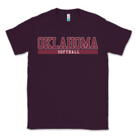 Plum Oklahoma Softball Classic Tee - longCreatives