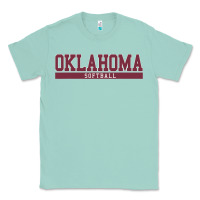 Seafoam Oklahoma Softball Classic Tee - longCreatives