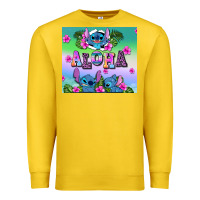 Lemon aloha stitch Premium Sweatshirt - AdoDesignShop
