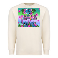 Sandshell aloha stitch Premium Sweatshirt - AdoDesignShop