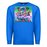True Royal aloha stitch Premium Sweatshirt - AdoDesignShop