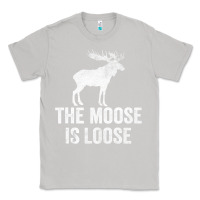 Moon Dust The Moose Is Loose Alaska Moose Classic Tee - longCreatives