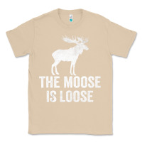 Mushroom The Moose Is Loose Alaska Moose Classic Tee - longCreatives