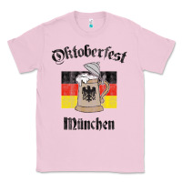 Bubblegum Pink Oktoberfest München German Flag Beer Stein Classic Tee - longCreatives