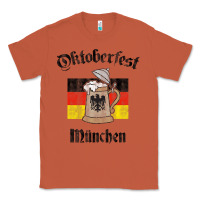 Copper Oktoberfest München German Flag Beer Stein Classic Tee - longCreatives