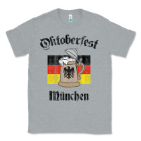 Heather Grey Oktoberfest München German Flag Beer Stein Classic Tee - longCreatives