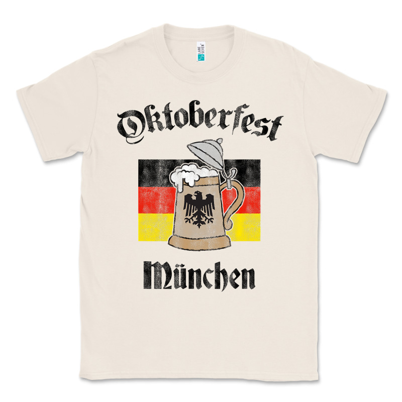 Oktoberfest München German Flag Beer Stein Classic Tee by longCreatives | Teevron