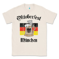 Natural Oktoberfest München German Flag Beer Stein Classic Tee - longCreatives