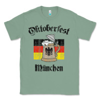 Sage Oktoberfest München German Flag Beer Stein Classic Tee - longCreatives