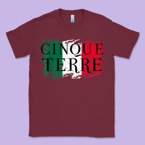 Cinque Terre Italy Travel Distressed T Shirt Classic Tee Designed By Longcreatives