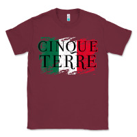 Burgundy cinque terre italy travel distressed t shirt Classic Tee - longCreatives
