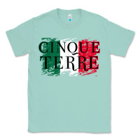 Seafoam cinque terre italy travel distressed t shirt Classic Tee - longCreatives