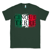 Sports Green cinque terre italy travel distressed t shirt Classic Tee - longCreatives