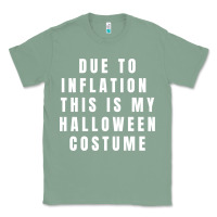 Sage due to inflation, this is my halloween costume pullover Classic Tee - longCreatives