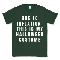 Sports Green due to inflation, this is my halloween costume pullover Classic Tee - longCreatives