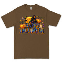 Cacao Happy Halloween Premium Tee - texasbilliewilder