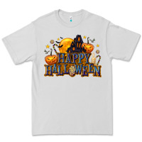 Dove Grey Happy Halloween Premium Tee - texasbilliewilder